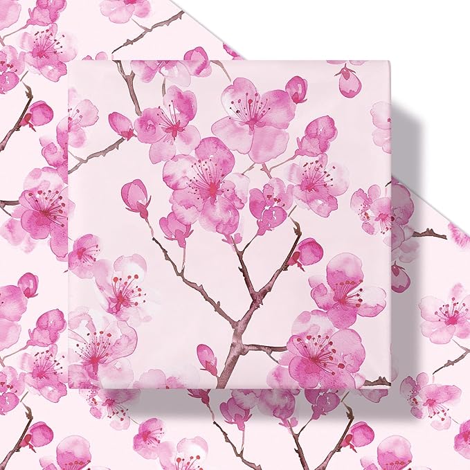 RUSPEPA Floral Wrapping Paper Roll - Image 2