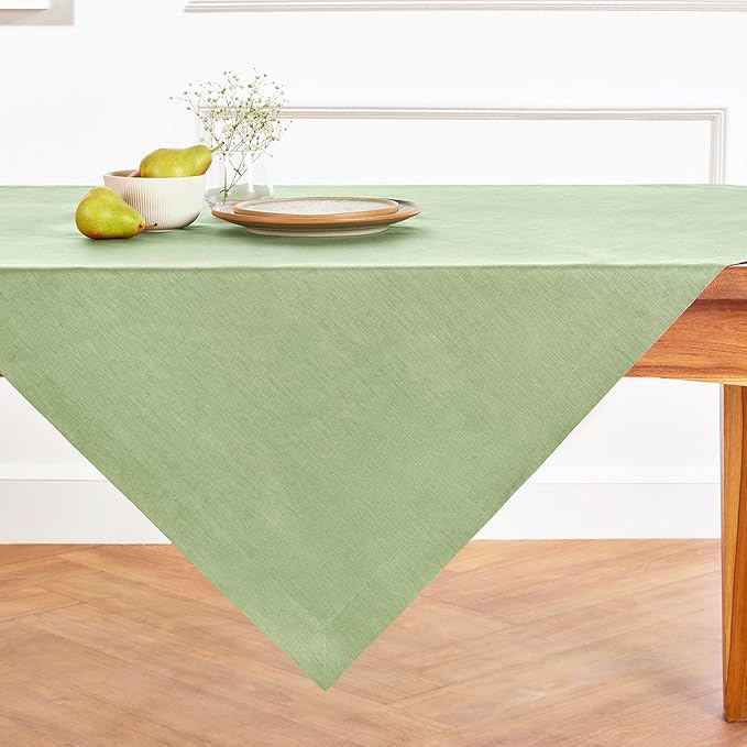 Solino Home Linen Tablecloth 52 x 52 Inch - Image 2