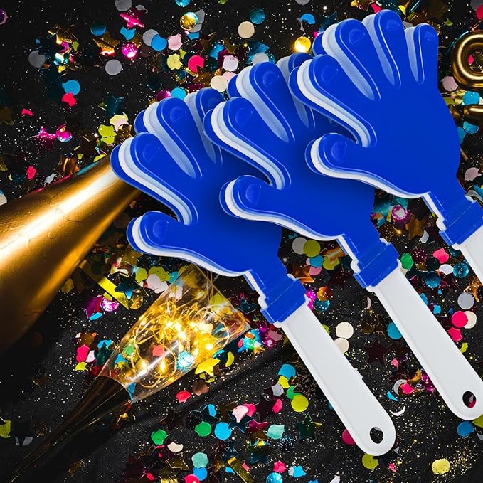 8 Pcs Hand Clappers Noisemakers 7.5 Inch Clappers Noisemakers Plastic Hand - Image 5