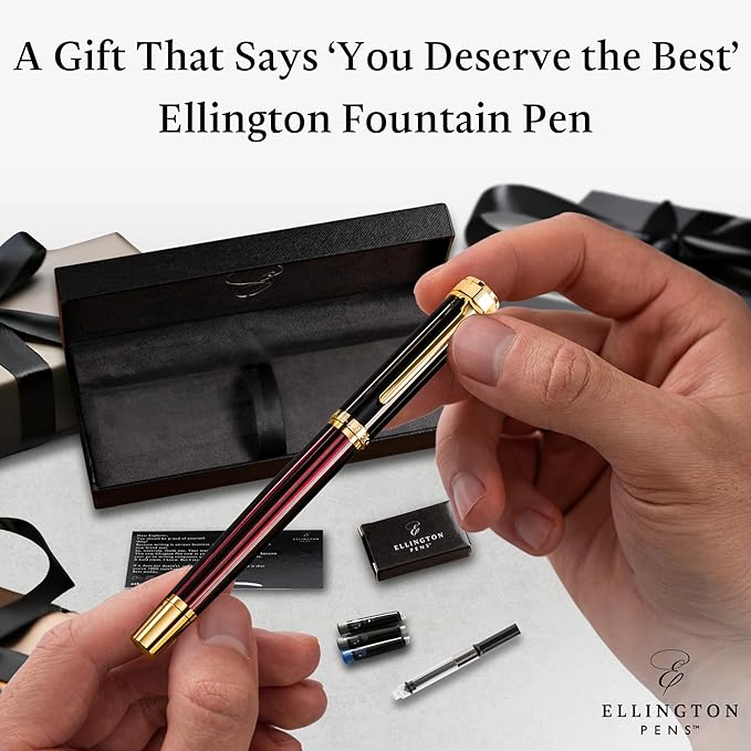 Ellington Pens Luxury Fountain Pen Set- Fountain Pens - Image 3