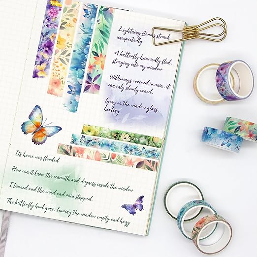 20 Rolls Washi Tape Set - Image 4