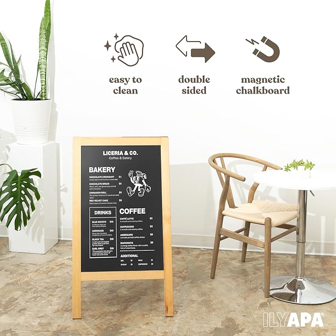 Ilyapa Wooden A-Frame Sign - Image 3