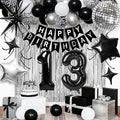 13th Birthday Decorations for Boys Girls, Fringe Curtains Kit by Birthdaypartyexpert