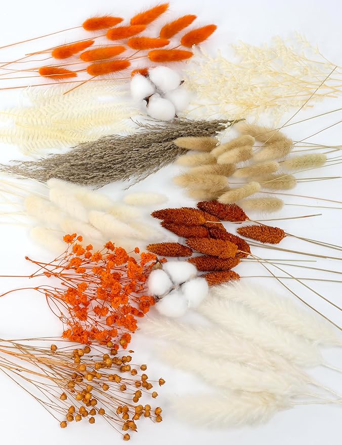 xin's convey DIY Autumn Natural Dried Flower Kit, Mini Stemming Bouquets - Image 3