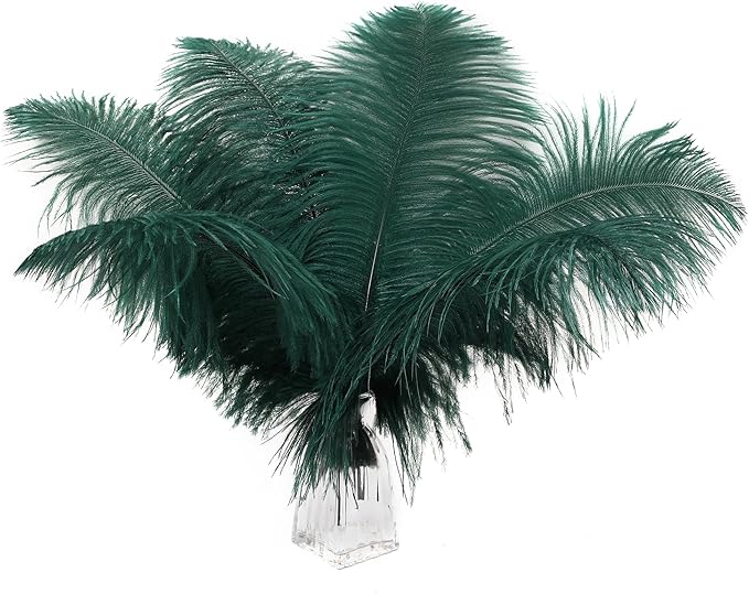 Ballinger Blackish Green Ostrich Feathers by Ballinger