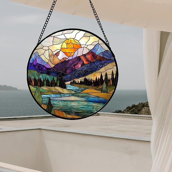 Stained Glass Window Hanging - Image 6