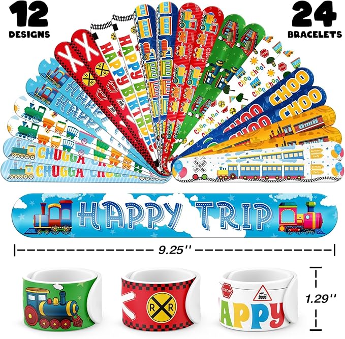 60 PCS Train Party Favors Set - Image 2