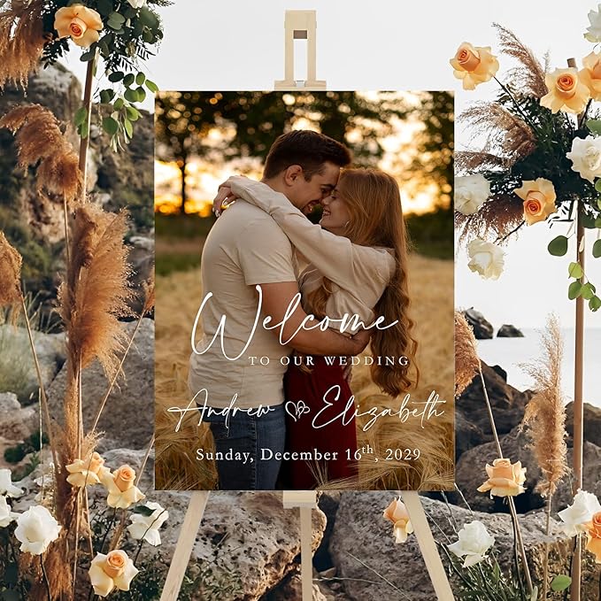 Welcome To Our Rustic Wedding Decoration - Image 2