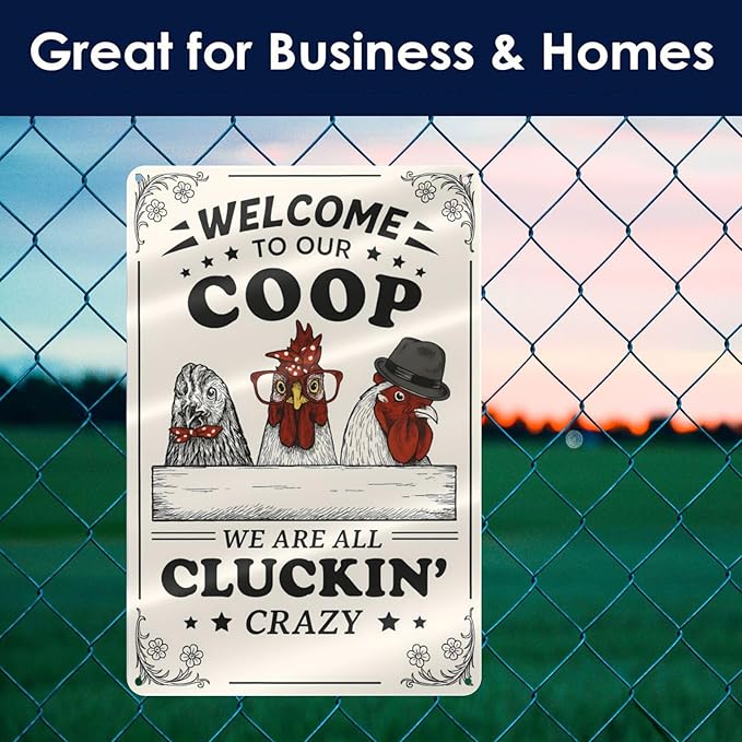 Funny Chicken Coop Sign - Image 5