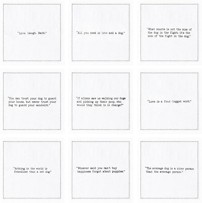 FIVE STAR NAPKINS Dog Quotes, Beverage Napkins, Bar Napkins, Cloth Napkins - Image 2