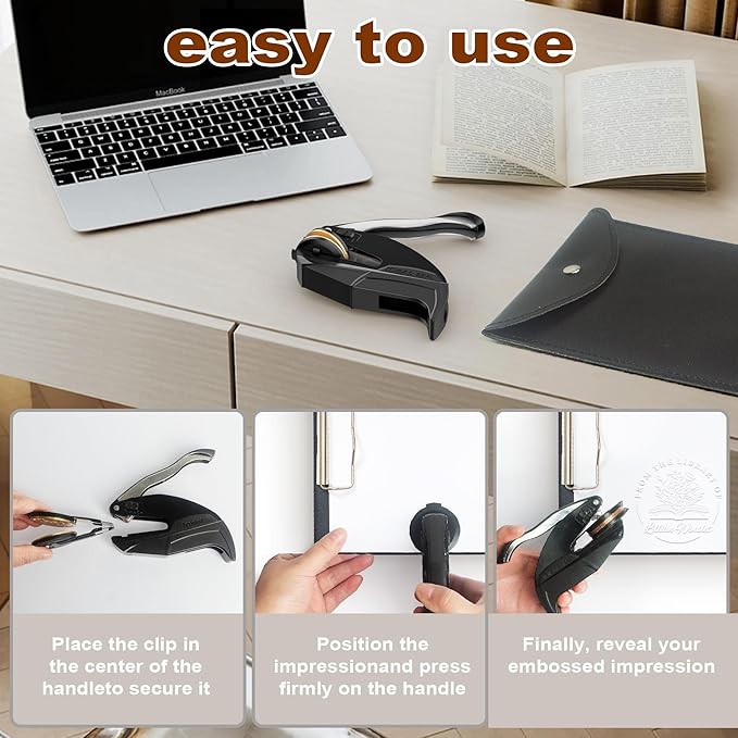 Book Embosser Personalized - Image 6