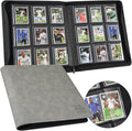 Toploader Binder with 9-Pocket Pages, Holds 288 "3×4" Rigid Toploader Hard Cases by Arkeiliy