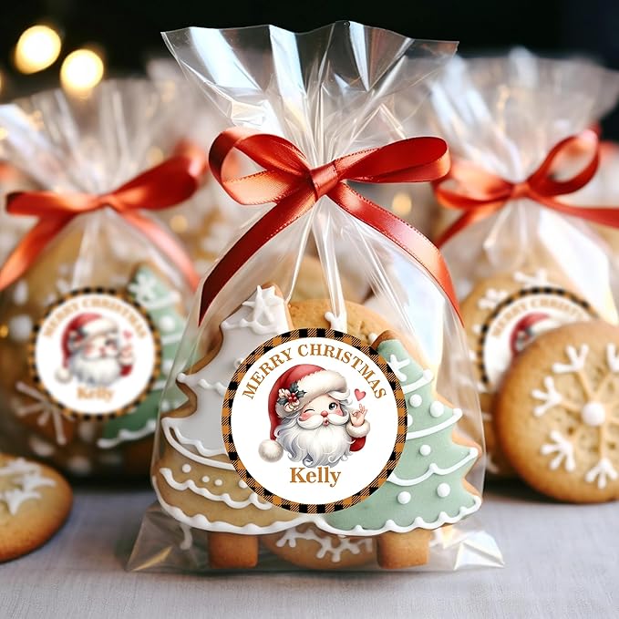 Personalized Christmas Stickers - Image 2