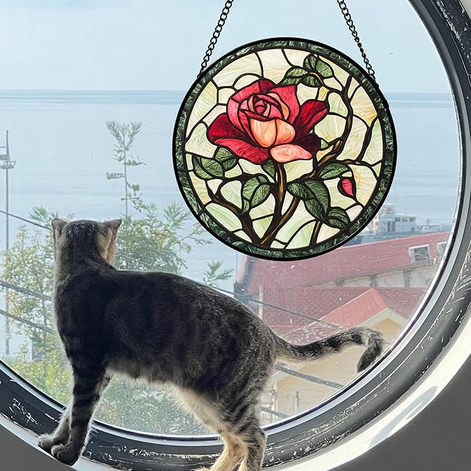 Stained Glass Window Hanging - Image 3