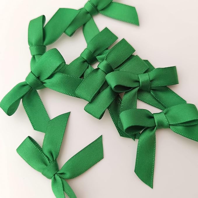 50pcs 1.5 inch Mini Satin Ribbon Bows - Image 9