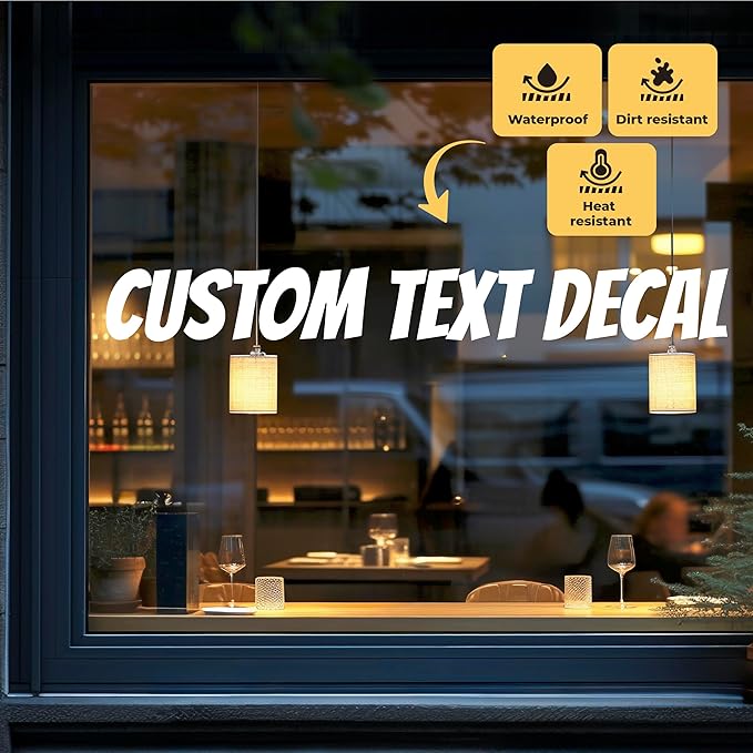 Custom Vinyl Sign Lettering - Image 3
