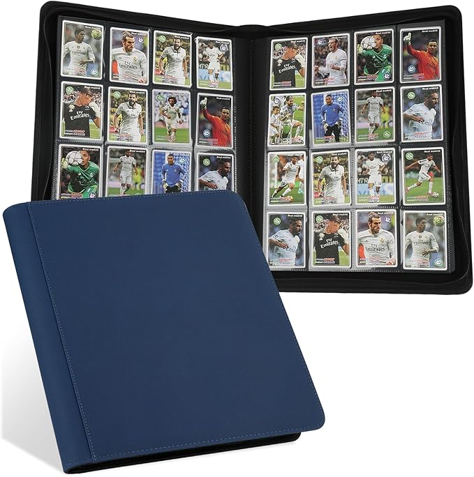 Trading Card Binder 16 Pocket, 1024 Pockets Card Binders, Card Collection Binder by GERMUN