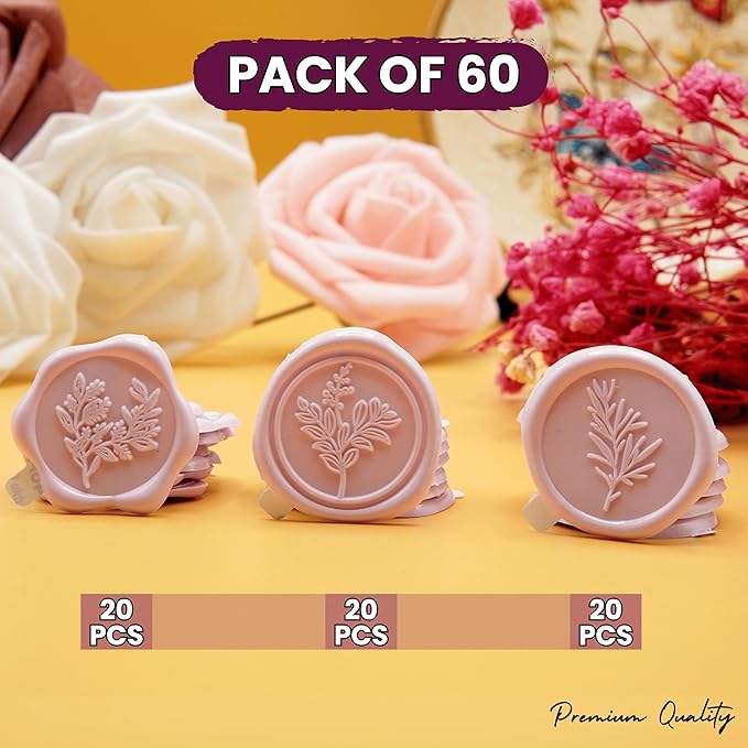 Wax Seal Stickers Premium Envelope Seal Stickers - Image 2