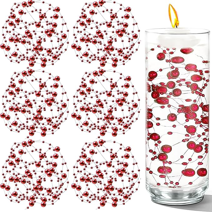 50 PCS Artificial Floating Beads by Cusmation