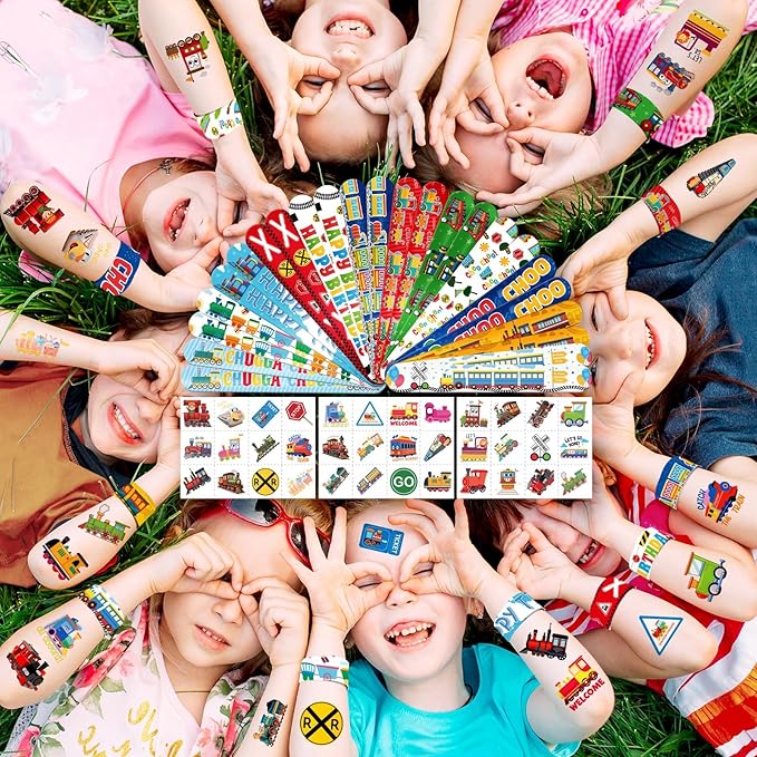 60 PCS Train Party Favors Set - Image 5