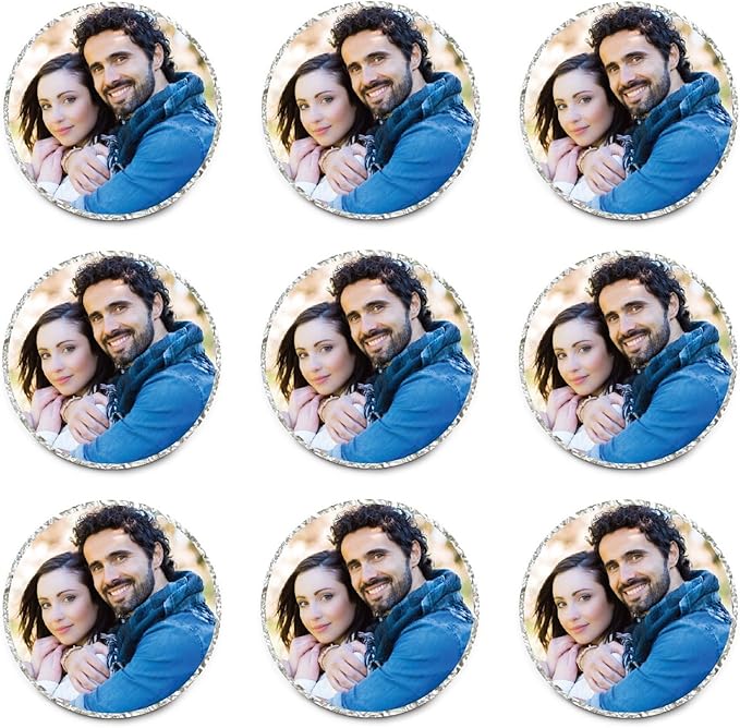 Andaz Press Bulk Photo Personalized Gift and Party Favors Collection, Chocolate - Image 3