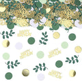 Sage Green Happy Birthday Confetti, Birthday Table Decorations Scatter Green by GYESXYW
