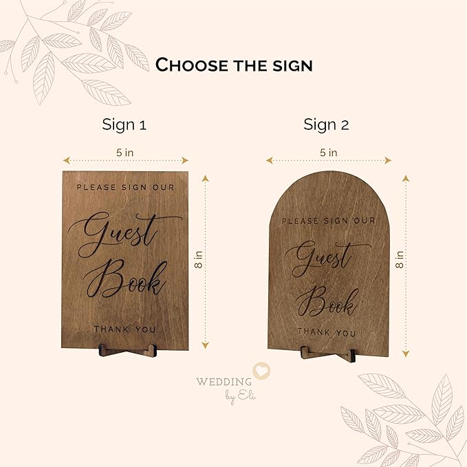 Wedding Guest Book Alternative, Medium - Image 4