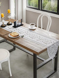 Jayla White Lace Table Runners, Elegant Vintage Lace Table Runner, Wedding Lace by Jayla