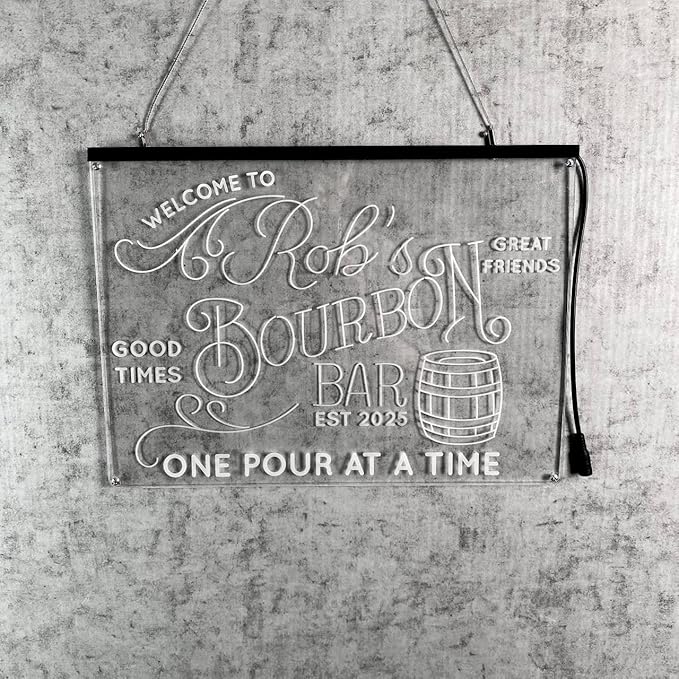Personalized Bourbon Bar Signs - Image 3