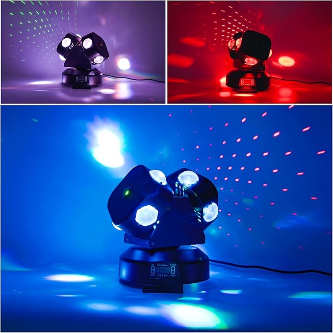 Moving Head DJ Light DMX 512 Strobe Lighting LED by YANGHOPES