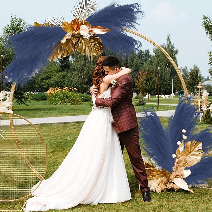 35" Faux Pampas Grass Decor - Image 2
