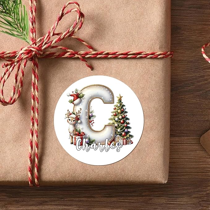 Personalized Christmas Stickers - Image 6