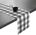 Native Fab Table Runner Buffalo Check Plaid 100% Cotton by NativeFab