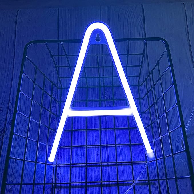 ENUOLI Blue Neon Letter Sign - Image 2