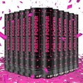 Party Poppers Confetti Cannon 12 Pack Royal Pink Confetti Popper Cannons 12Inch by PEMUISE