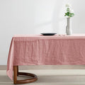 EVERLY 100% Pure Linen Rectangle Tablecloths 60x108Inches by EVERLY