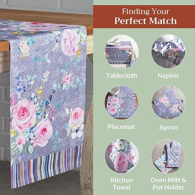 Maison d' Hermine Table Runner 100% Cotton Single Layer Table Runners 72 inches - Image 5