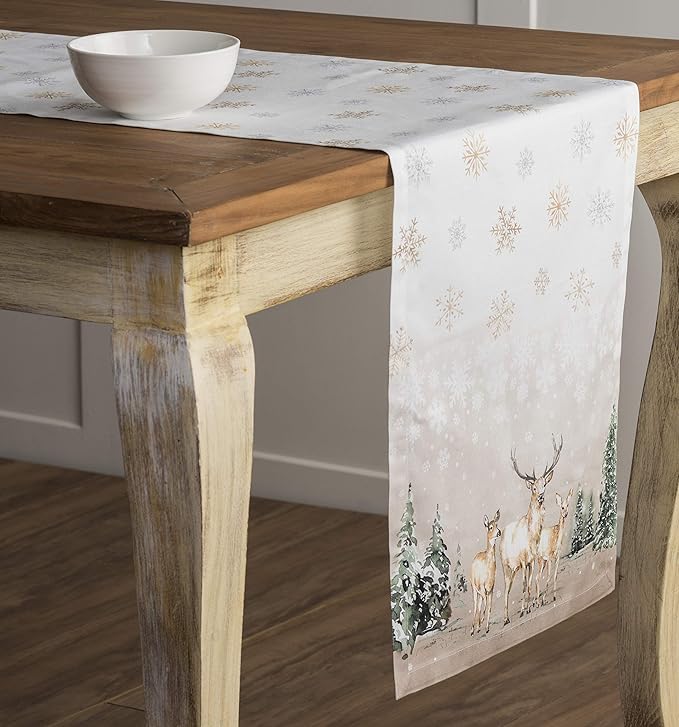 Maison d' Hermine Table Runner 100% Cotton Single Layer Table Runners 36 inches - Image 6