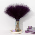 Purple Pampas Grass Decor 30 Pcs 21.7 Inch Faux Pampas Grass Bulk Artificial by Unknown