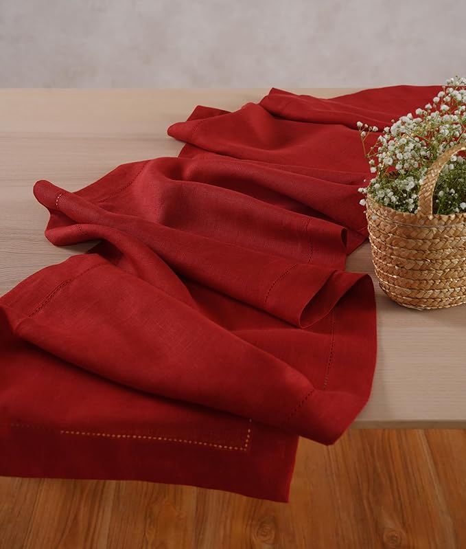Linen Table Runner 14 x 120 Inch Long - Image 2