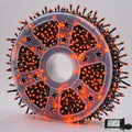 YEGUO 165ft 500 LED Halloween Lights Outdoor Waterproof, 8 Modes Orange String by YEGUO
