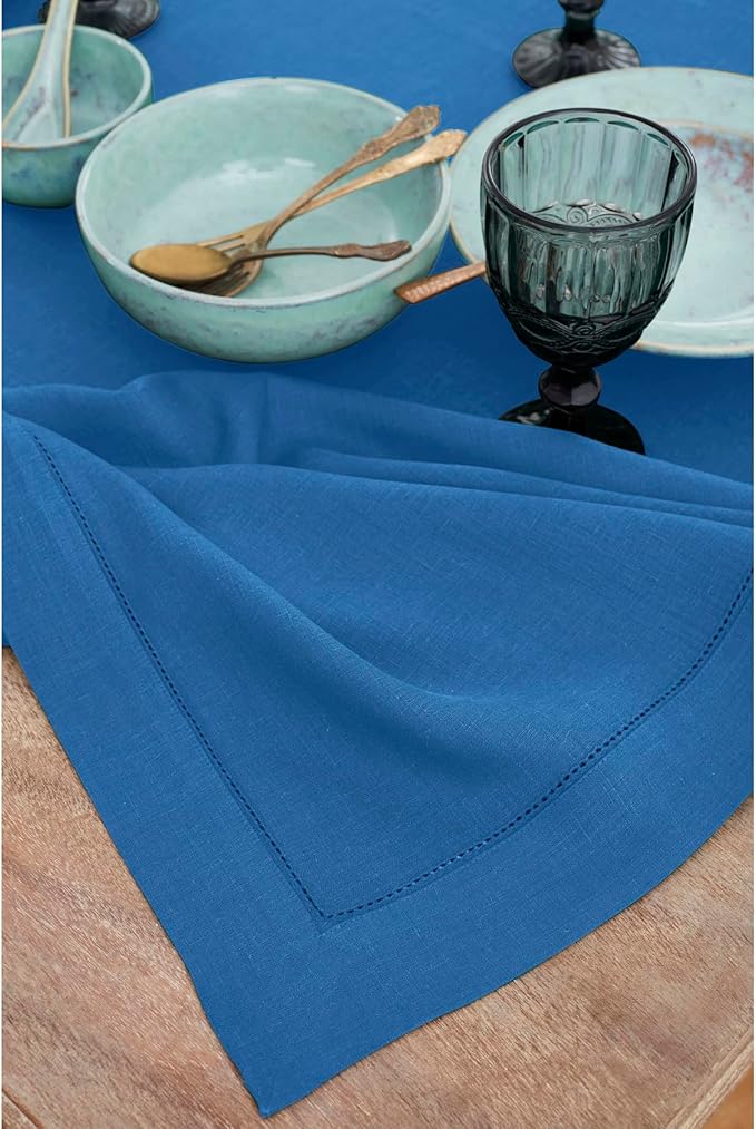Solino Home Linen Tablecloth 60 x 120 Inch - Image 3