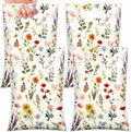 100 Pcs Wildfloral Gift Bags Vintage Wildflower Party Favor Bag by Bulyoou