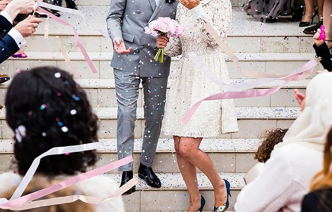 60 Pieces Wedding Colorful Ribbon - Image 6