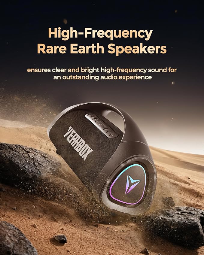 Sonic Boom MAX 300W Max Large Bluetooth Speaker Loud, Massive Bass, IPX66 - Image 7