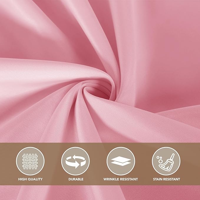 sancua Square Tablecloths 70x70 Inch, 2 Pack - Image 6