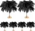 80 Pcs Large Natural Ostrich Feathers Plumes 14-16 Inch Bulk by Yuxung