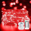 33Ft 100 LED Outdoor String Lights, Waterproof Twinkle Lights by Minetom