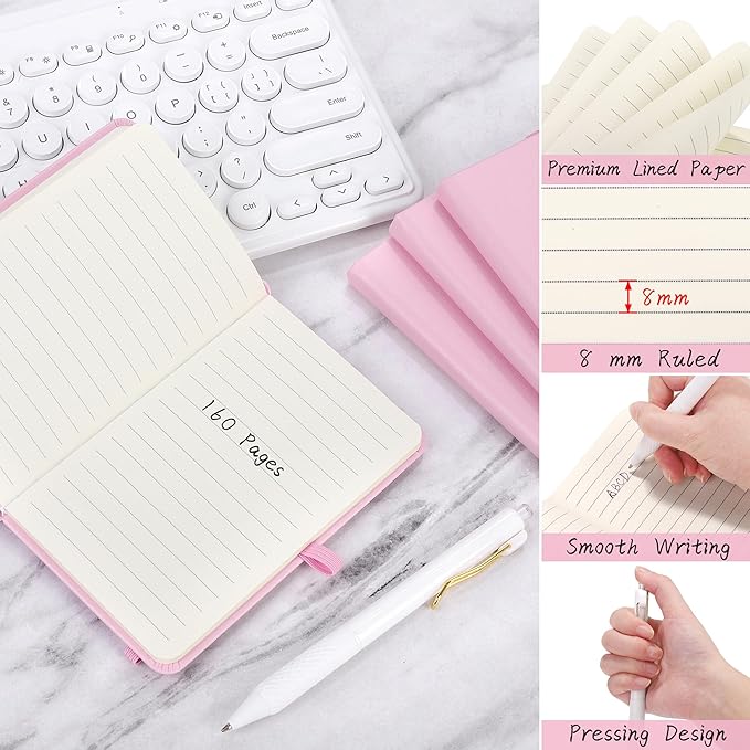 Aodaer 50 Sets Pocket Notebook Journal - Image 4