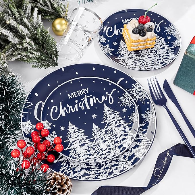 Supernal 150pcs Christmas Dinnerware Set - Image 8